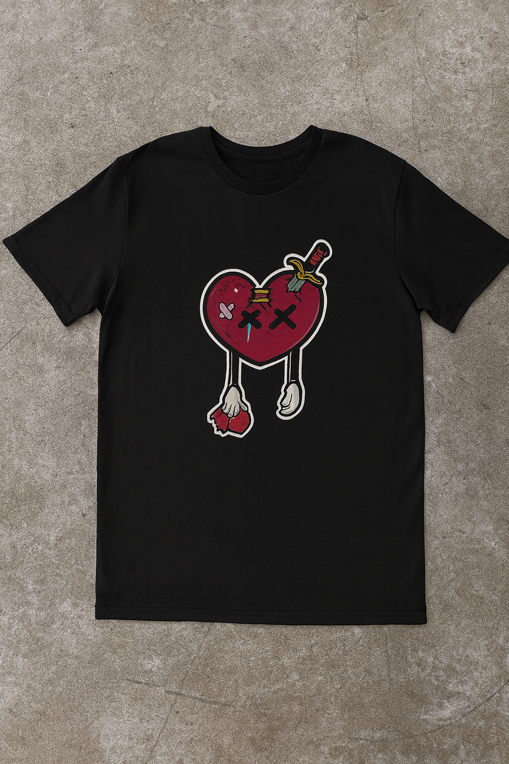 Pas D'amour Brand "no Luv" T - Shirt.