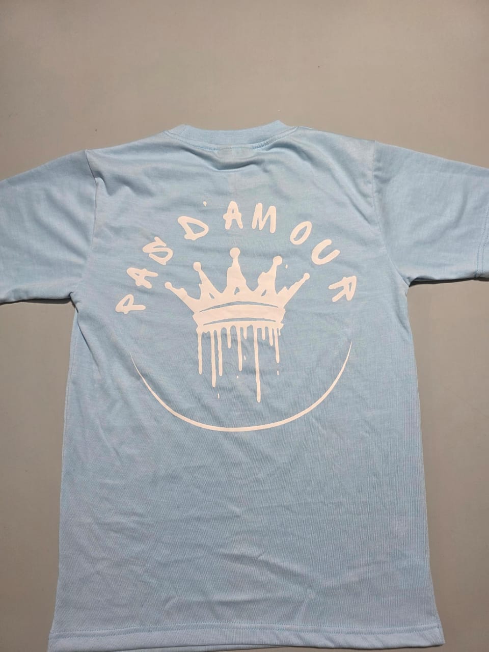 Pas D'amour Brand Light Blue T-Shirt